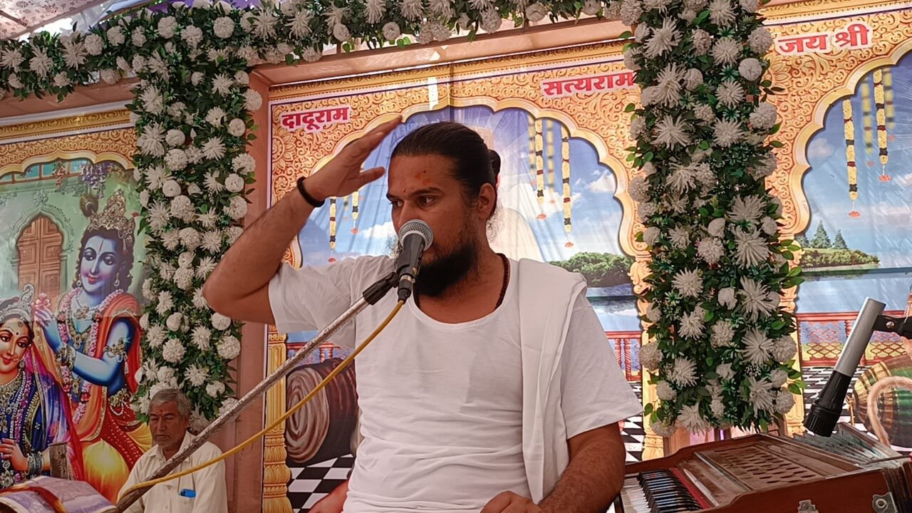 निवाई: जमात में श्री दादू वाणी महाराज एवं भागवत कथा का आयोजन