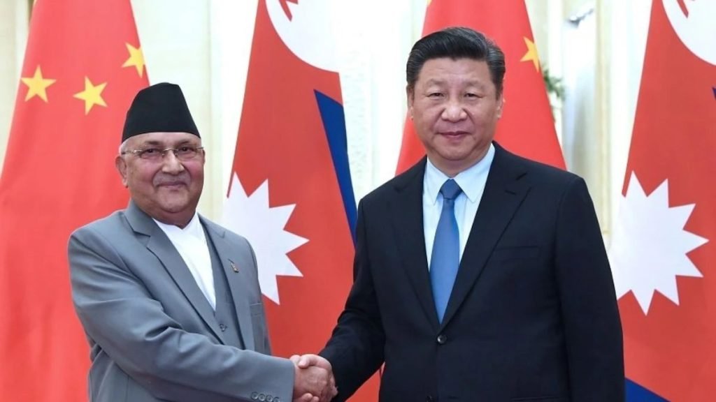 oli and xi jinping 1756430043