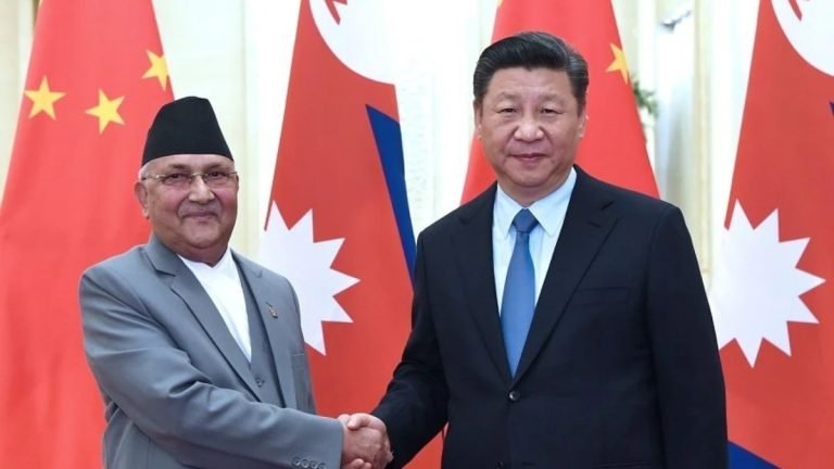 oli and xi jinping 1756430043