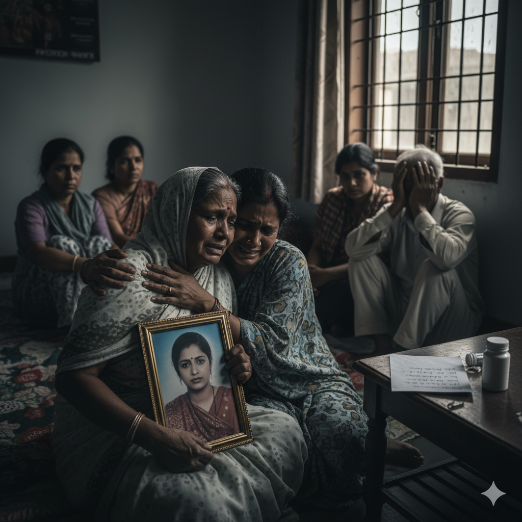 महावीर नगर में विवाहिता की संदिग्ध मौत