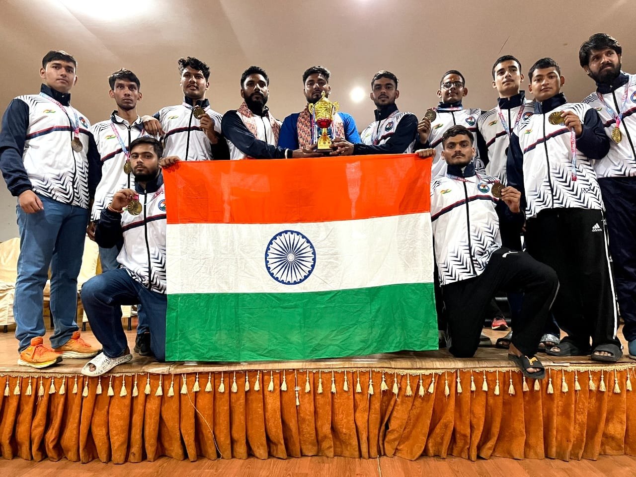 मांगरोल के खिलाड़ियों ने इंडो नेपाल यूथ चैंपियनशिप 2025 में जीता गोल्ड, भारत की कबड्डी टीम ने रचा इतिहास