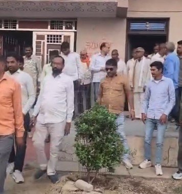 पूर्व संसदीय सचिव नरेंद्र नागर ने अंता उपचुनाव में मोरपाल सुमन के समर्थन में किया जनसंपर्क