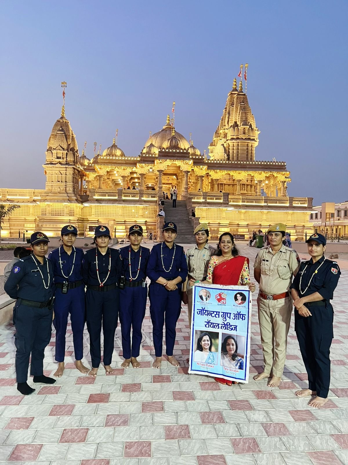 जोधपुर में जायंट्स ग्रुप ऑफ़ रॉयल लेडीज ने महिला कालिका पेट्रोलिंग टीम का किया सम्मान, दिया महिला सुरक्षा का संदेश
