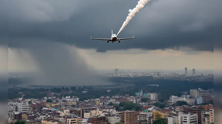 दिल्ली में कृत्रिम बारिश की तैयारी, कानपुर से उड़ा विमान — जानिए क्लाउड सीडिंग कैसे करती है काम