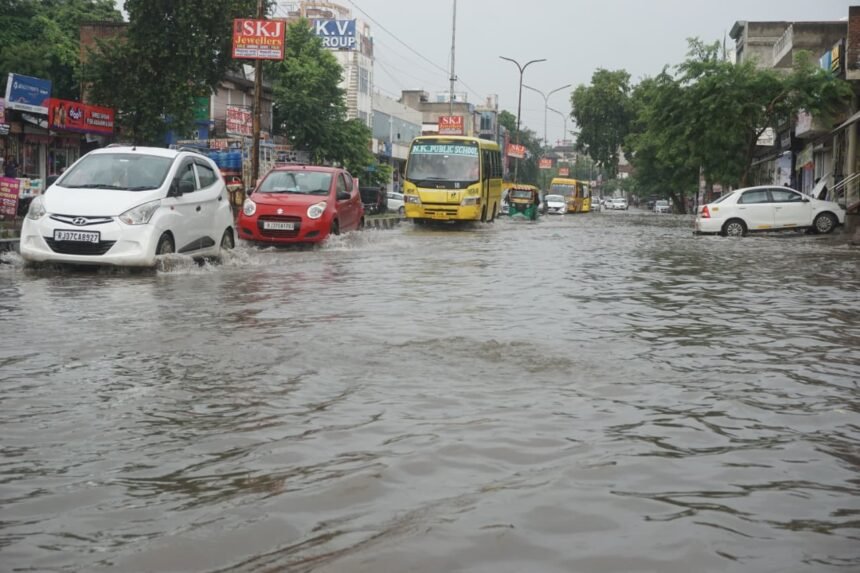 राजस्थान में बारिश का अलर्ट: बीसलपुर बांध से दोबारा पानी छोड़ा गया, बनास नदी उफान पर