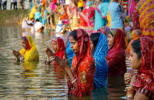 छठ पूजा 2025: लोक आस्था के पर्व पर व्रती महिलाओं ने अस्ताचलगामी सूर्य को दिया अर्घ्य, घाटों पर उमड़ा जनसैलाब