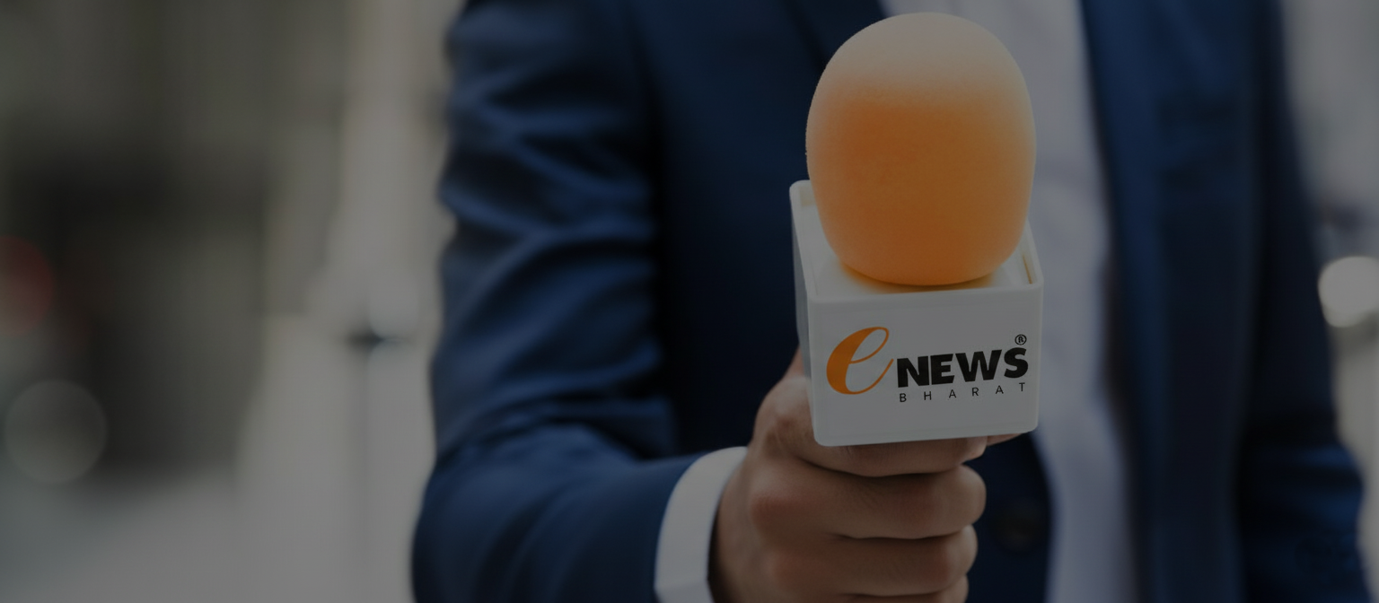 E News Bharat Reporter Banner