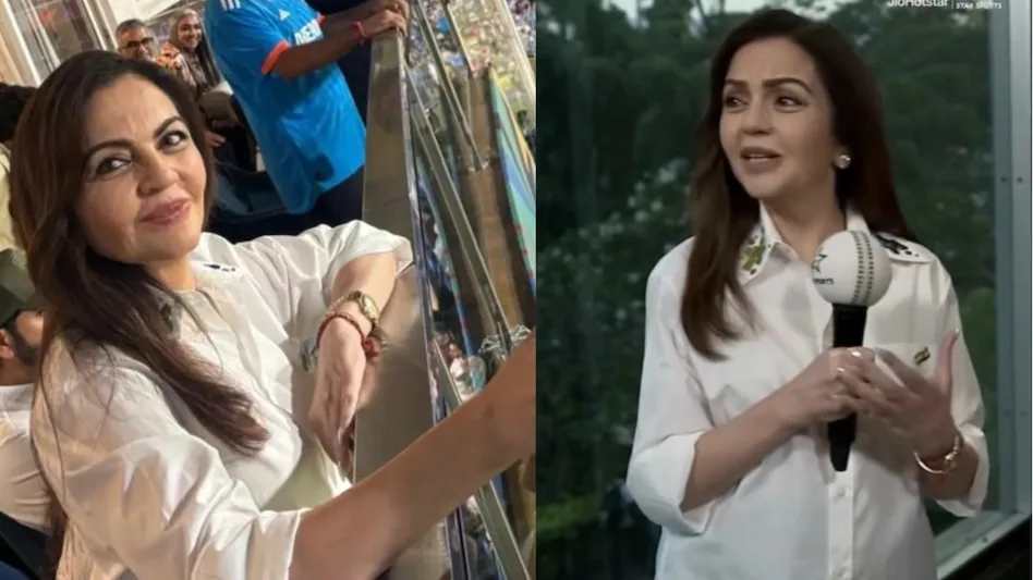 Nita Ambani Classic Look: जींस-शर्ट में दिखीं नीता अंबानी, हर किसी का दिल जीत लिया