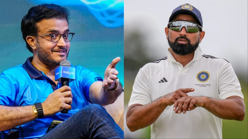 Sourav Ganguly slams Indian selectors for ignoring Mohammed Shami 2025 11 41bdb41491e1ffb1fdd05b1c7bb9cc95