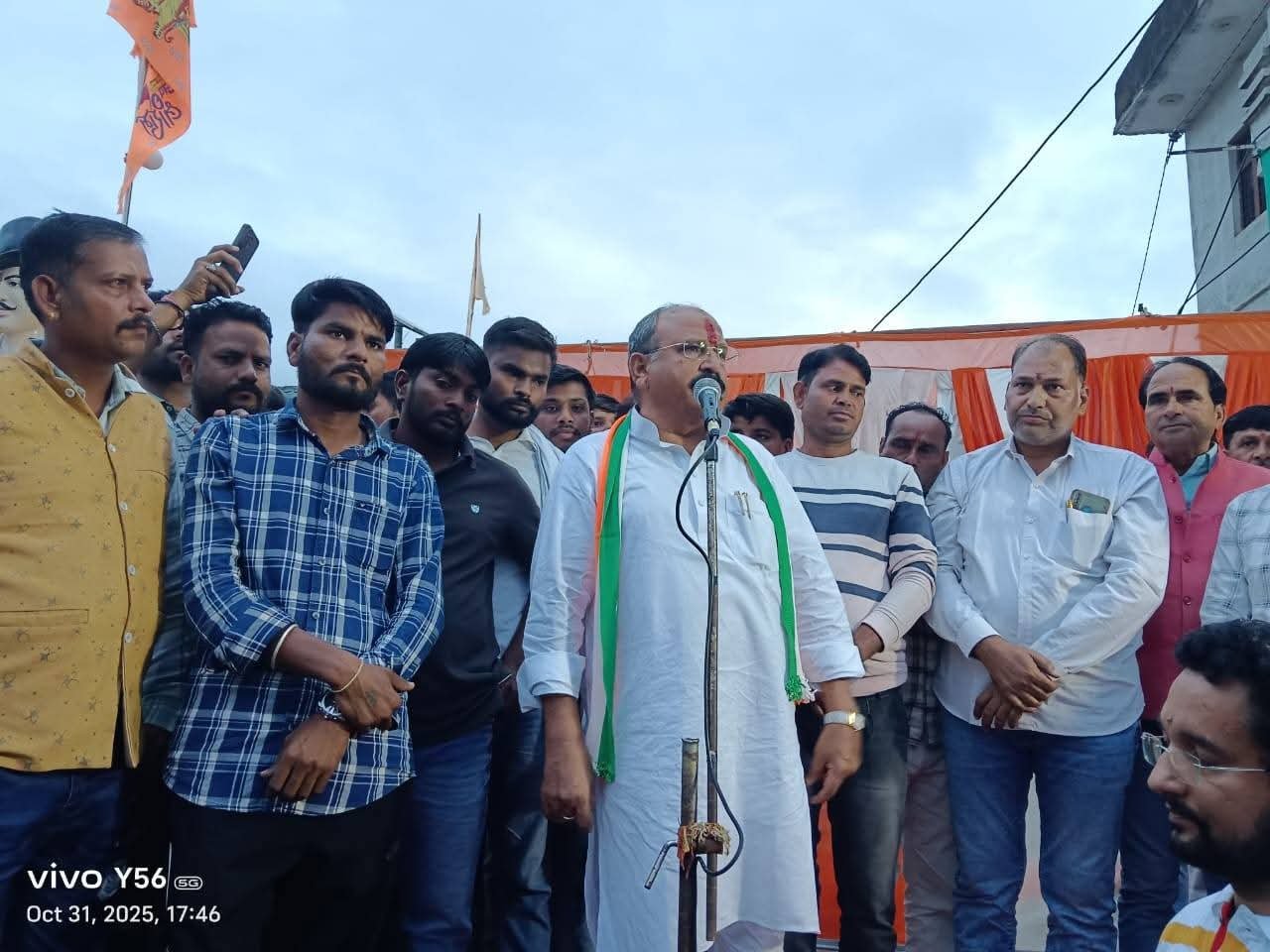 अंता में कांग्रेस प्रत्याशी भाया के समर्थन में प्रहलाद गुंजल का जनसम्पर्क अभियान तेज