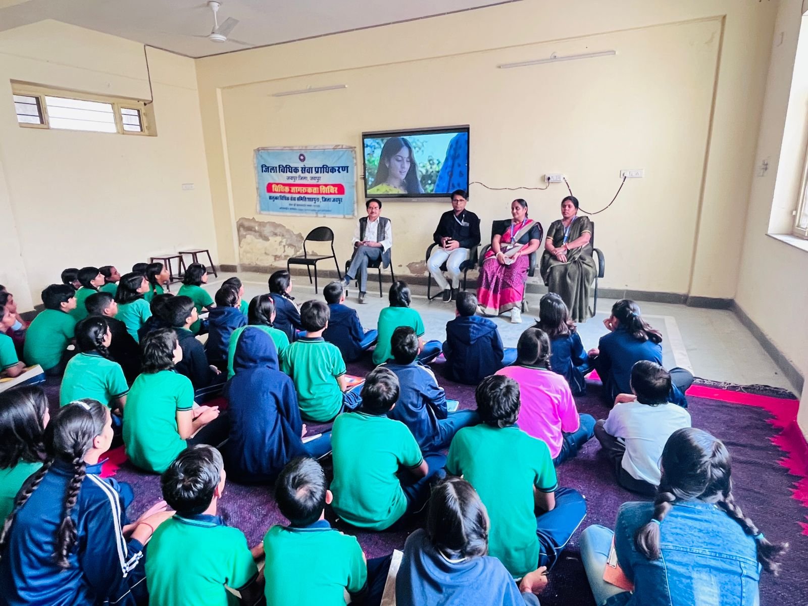 शाहपुरा में विधिक जागरूकता शिविर आयोजित – बाल विवाह रोकथाम और साईबर क्राइम से बचाव पर दी गई जानकारी