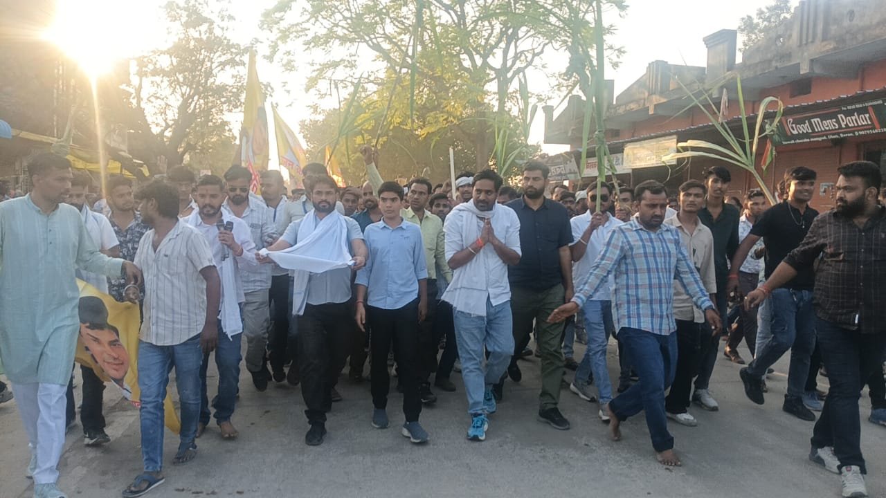 निर्दलीय प्रत्याशी नरेश मीणा के समर्थन में निकली भव्य रैली, जनता से वोट की अपील