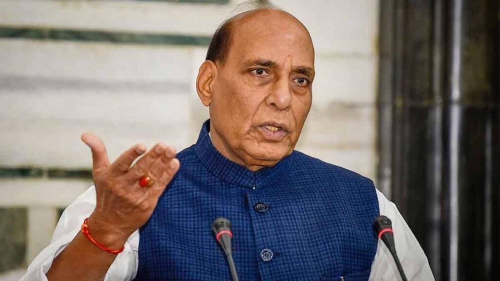 rajnath singh defence minister sixteen nine
