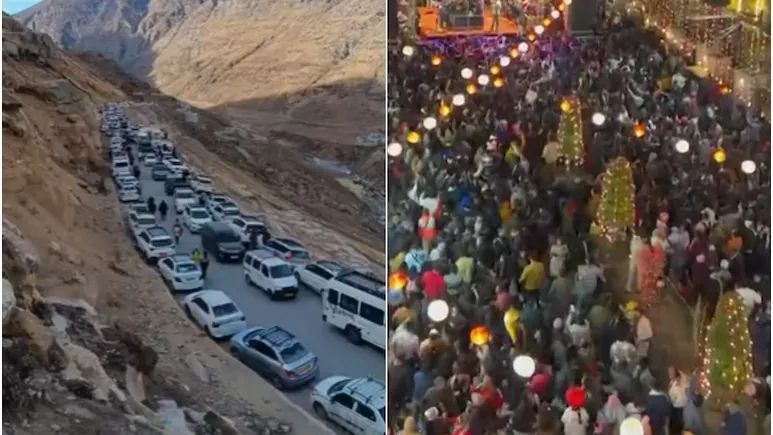 Manali Traffic Jam: नए साल पर 7 खतरनाक हालात, पर्यटकों के लिए बड़ी चेतावनी Warning