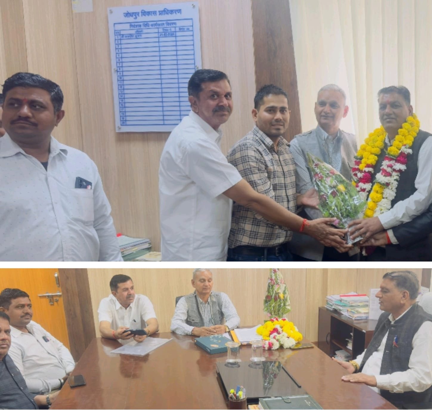 Jodhpur Development Authority Director Law Appointment: जोधपुर विकास प्राधिकरण के नवनियुक्त निदेशक (विधि) अरविंदसिंह राजपुरोहित का भव्य अभिनंदन