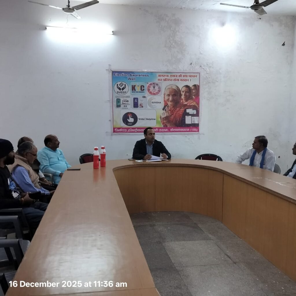 Special Intensive Revision of Electoral Roll 2026