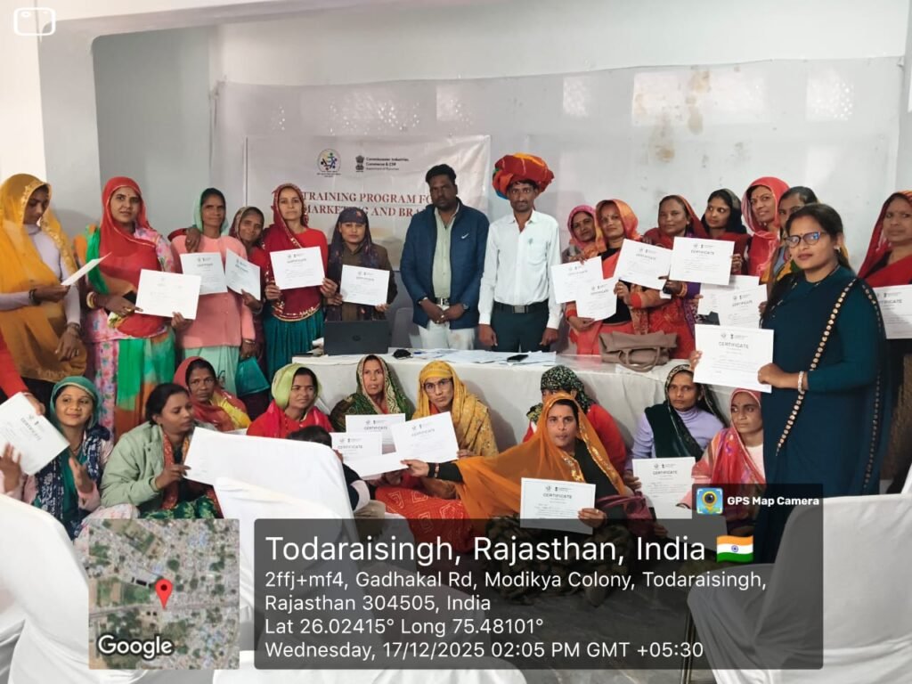 RAMP SHG Marketing Training Todaraisingh