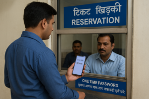 तत्काल टिकट ओटीपी वेरिफिकेशन