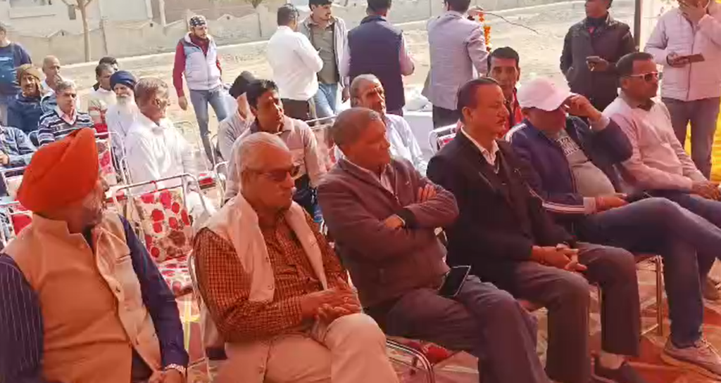 रायसिंहनगर सड़क निर्माण शुभारंभ वार्ड नंबर 1