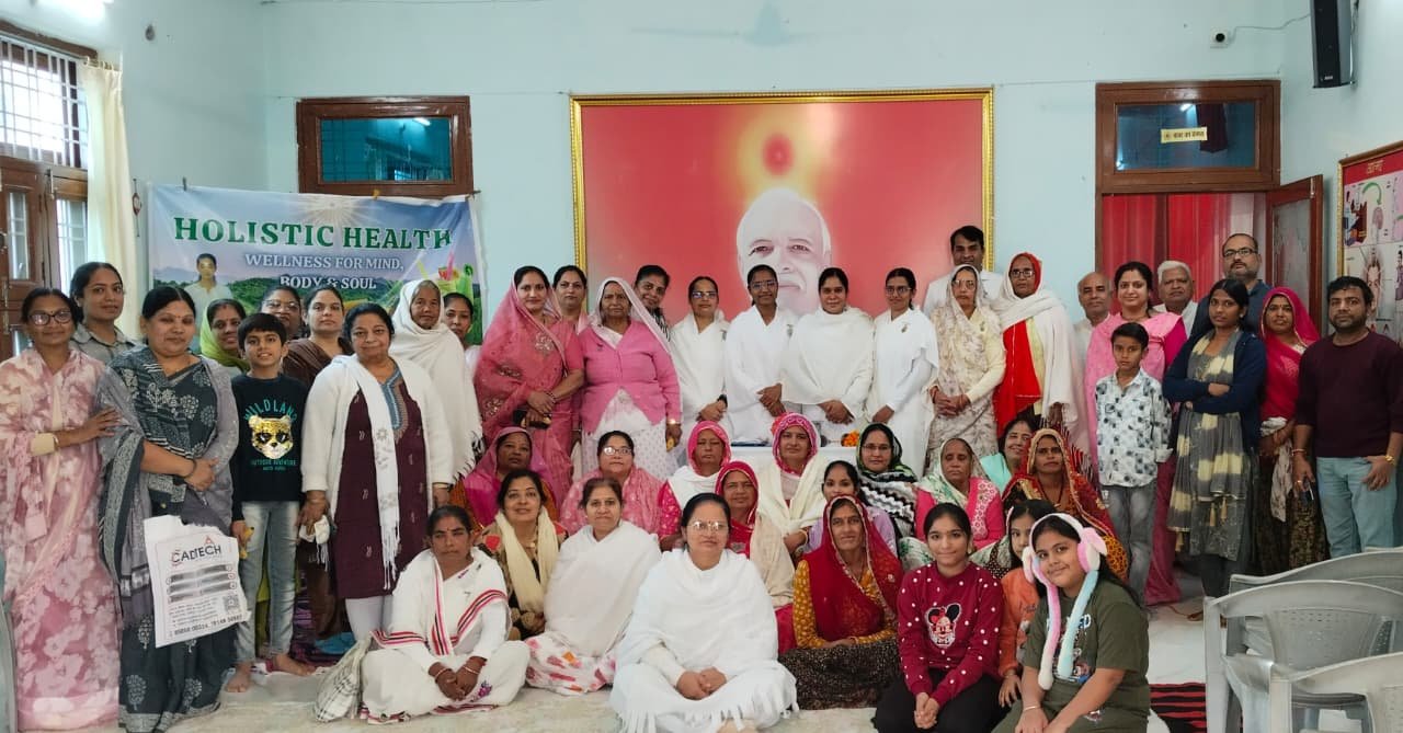 निवाई में ब्रह्माकुमारीज़ का हॉलिस्टिक हेल्थ कार्यक्रम: मन, शरीर और आत्मा को संतुलित करने का संदेश