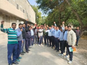 लोको पायलट भूख हड़ताल 