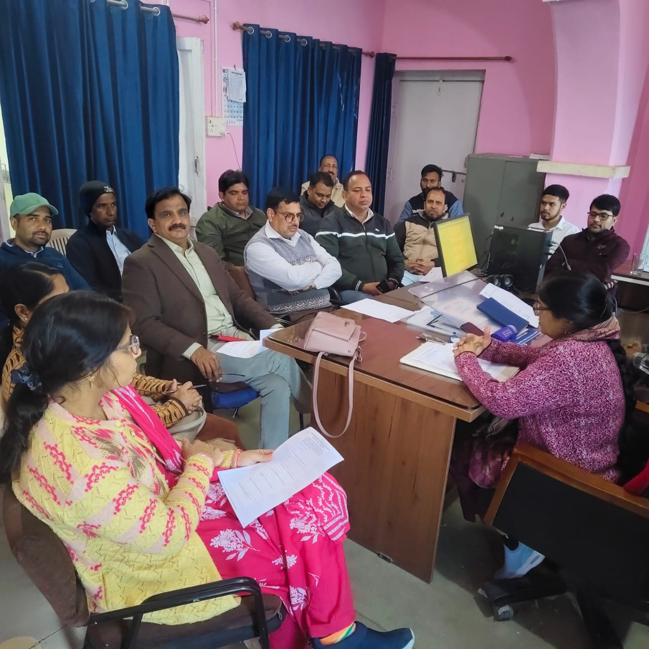 board exam preparation: झालरापाटन DIET में आठवीं-पांचवीं बोर्ड परीक्षा व मासिक बैठक आयोजित, गुणवत्ता शिक्षा पर जोर