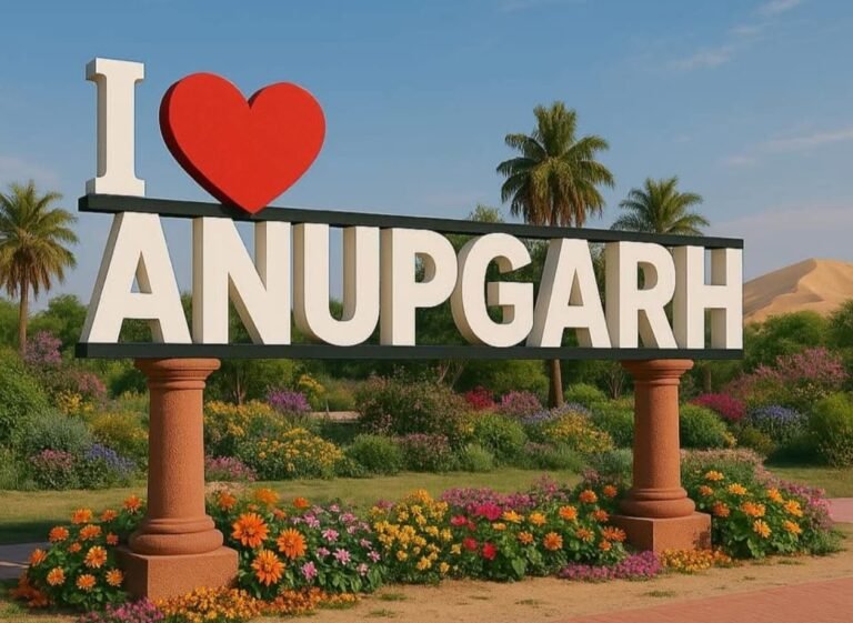 Anupgarh selfie point