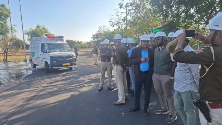 Mandana HP Gas Depot Mock Drill