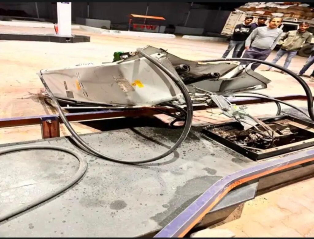 Petrol Pump Vandalism