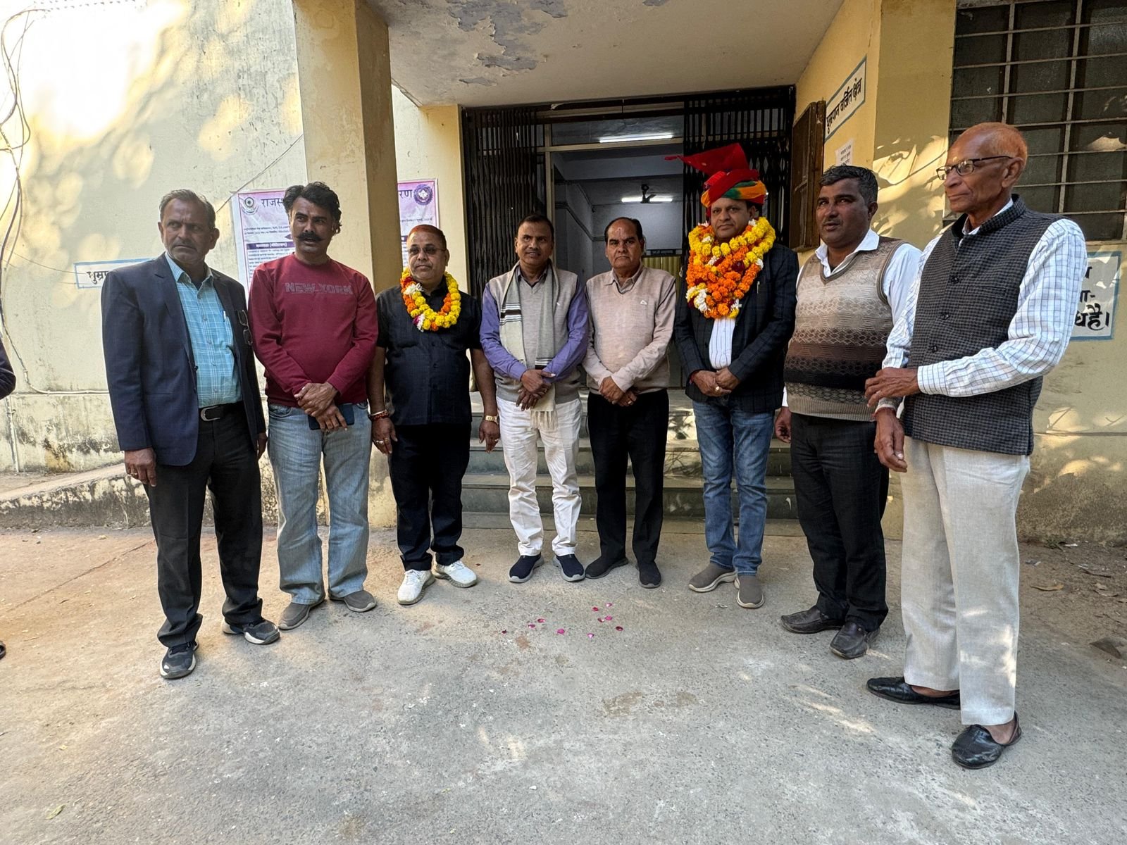 revenue bar association election: नवनिर्वाचित अध्यक्ष एडवोकेट शंकर लाल जाट का टोडारायसिंह में भव्य स्वागत