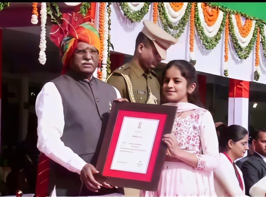 कृषा वैष्णव सनातन संस्कृति की बाल साधिका: 9 वर्ष की उम्र में राज्य स्तरीय सम्मान से रचा इतिहास, भारतीय संस्कृति को मिला नया स्वर