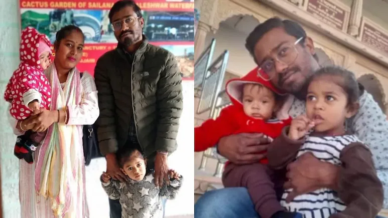 राजसमंद सड़क हादसा: कार पलटी, आग में जिंदा जली 1 साल की मासूम, देव दर्शन से लौट रहा था परिवार