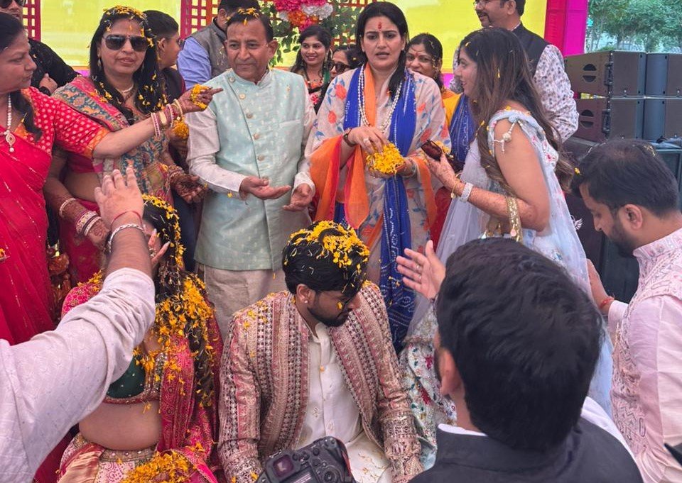 राखी राठौड़ का भव्य स्वागत: रामाज रिसोर्ट पैलेस में BJP महिला मोर्चा प्रदेश अध्यक्ष का शाही अभिनंदन, बसंत पंचमी पर नवविवाहितों को आशीर्वाद