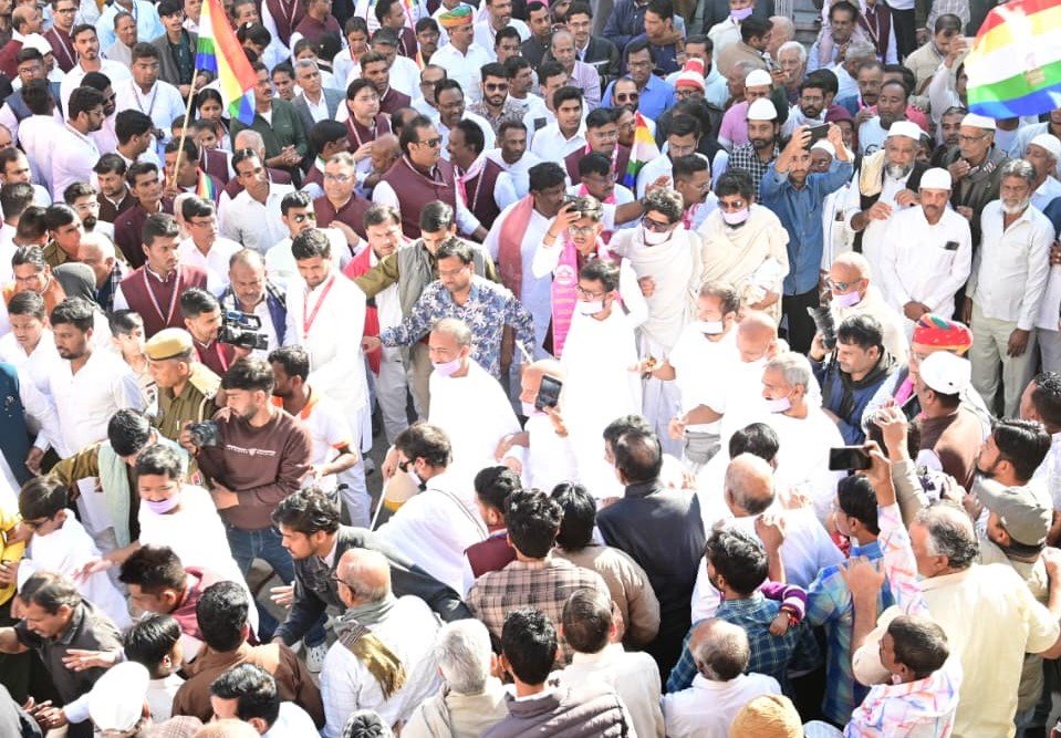Acharya Mahashraman: बोरावड़ में त्रिदिवसीय प्रवास, अहिंसा सर्किल के लिए 21 लाख की घोषणा, हजारों श्रद्धालु हुए लाभान्वित