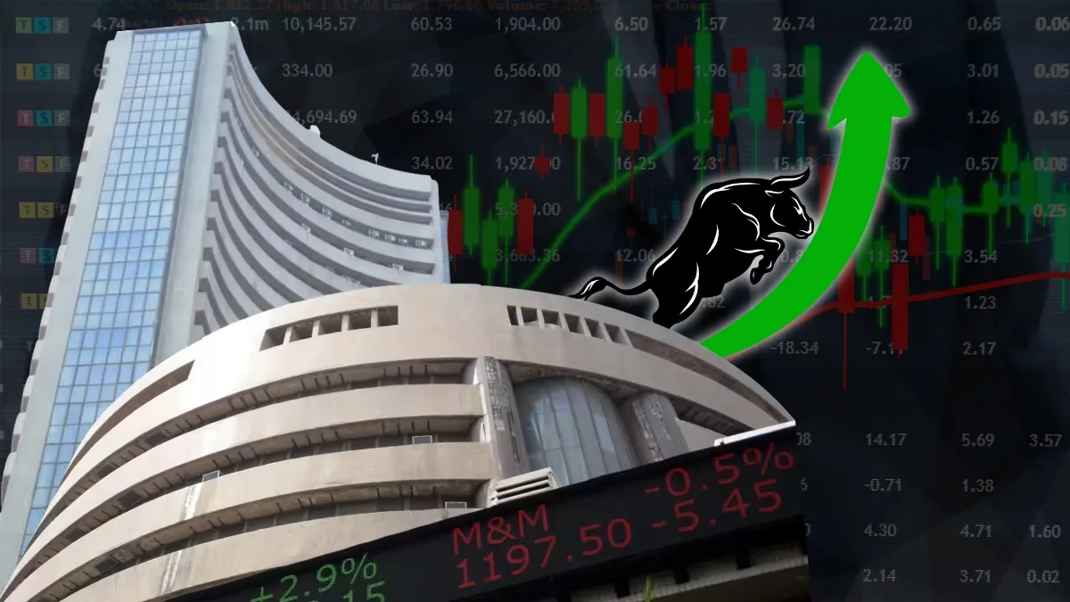 Sensex Today Live: शेयर बाजार में जबरदस्त उछाल, सेंसेक्स 850 अंक चढ़ा, निफ्टी 25,400 के पार, जोमैटो 4% मजबूत