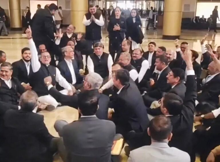 High Court Protest
